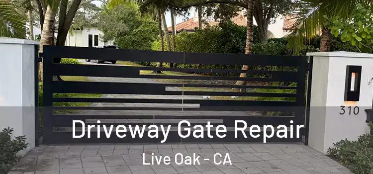 Driveway Gate Repair Live Oak - CA