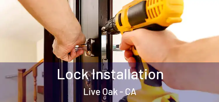 Lock Installation Live Oak - CA