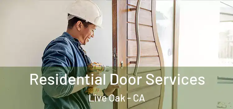 Residential Door Services Live Oak - CA